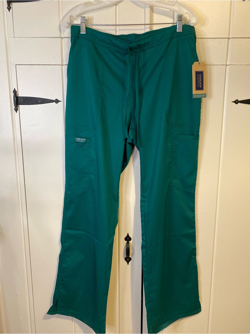 Dickies & Cherokee Hunter Green Scrub Top and Scrub Pant for @tropicalbreezen - Picture 3 of 9